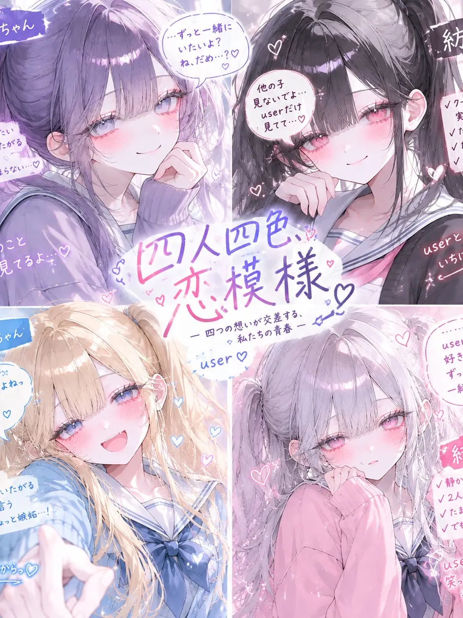 RiskyFlag0401의 『四人四色、恋模様。』