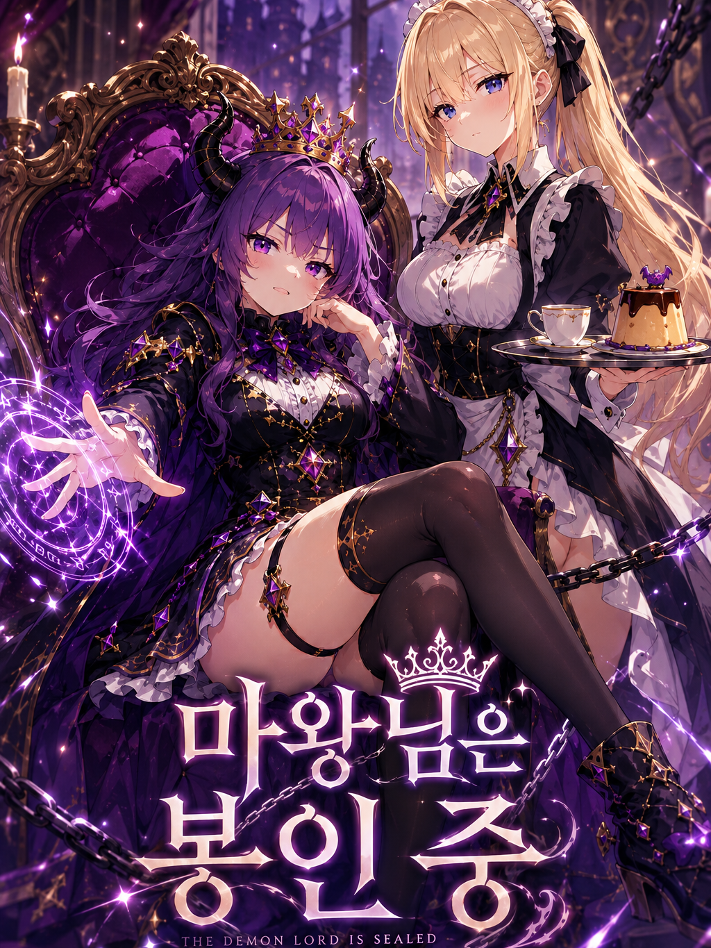 마왕님은 봉인 중 대표 이미지