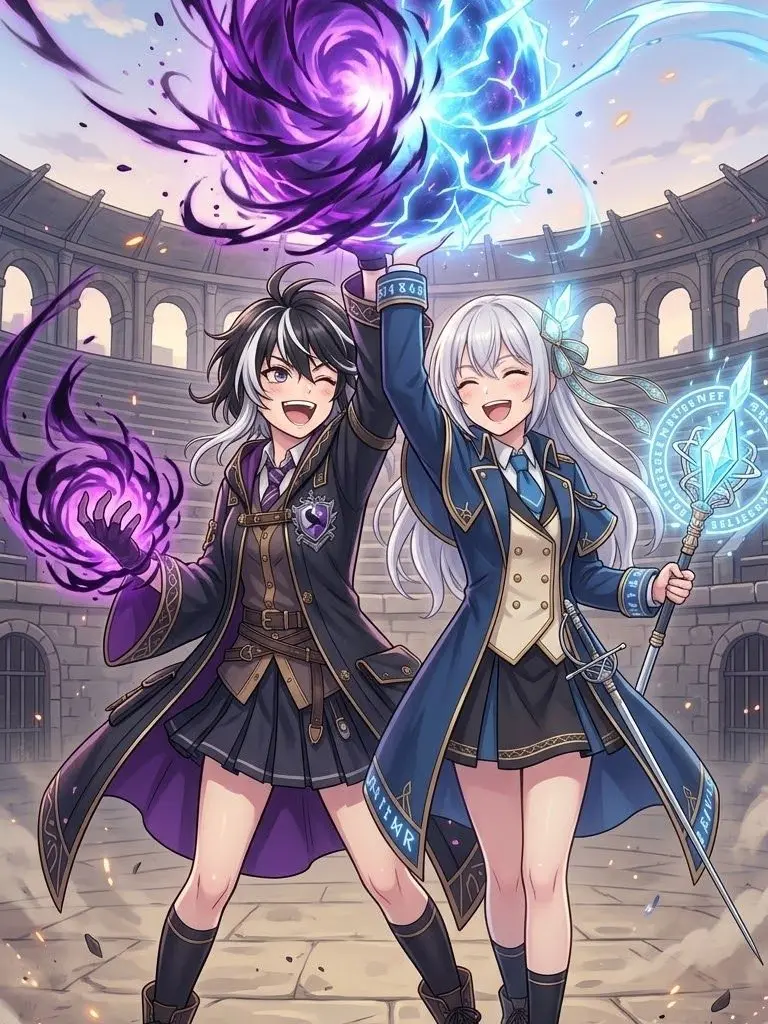 WellSage0048의 Double Heroines of the Magic Academy