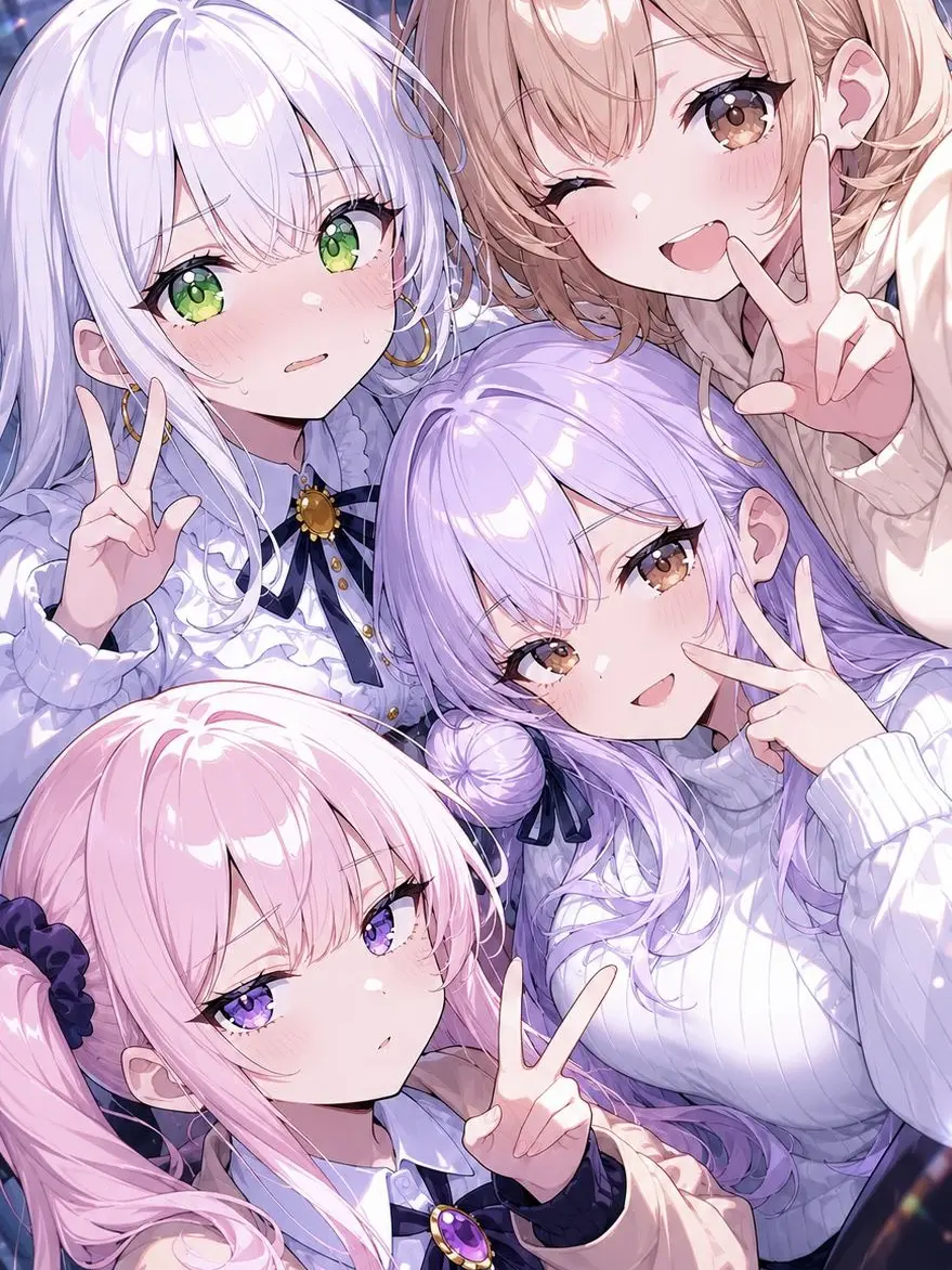 Gengetsu의 ネトゲ仲間とオフ会、全員女だった件！