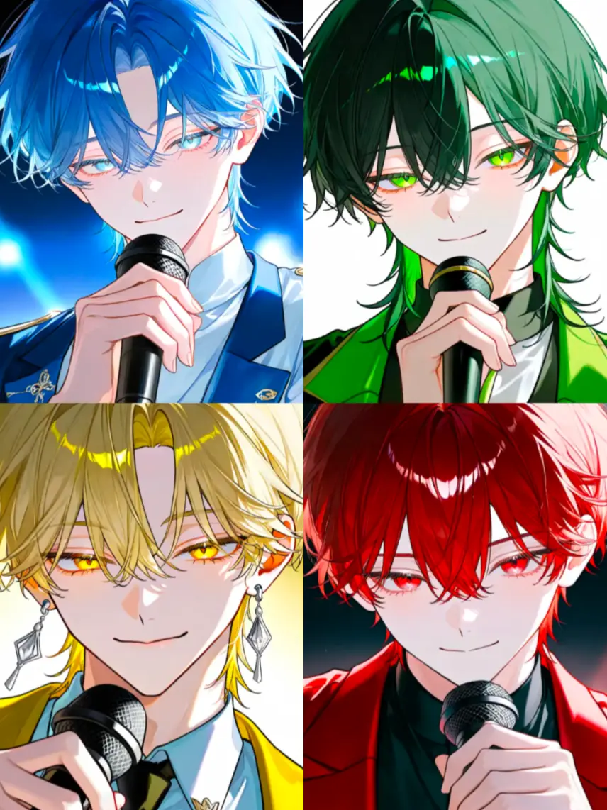 NosyBrain1294의 アイドル四人グループが私の事が好き！？