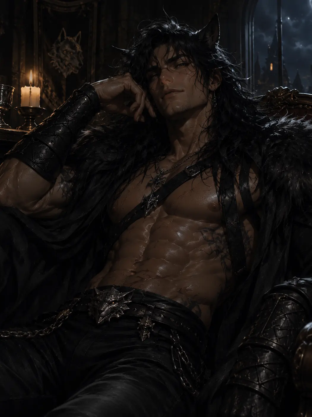 OvalShell0930의 Your Wolf mate | Fantasy medieval setting