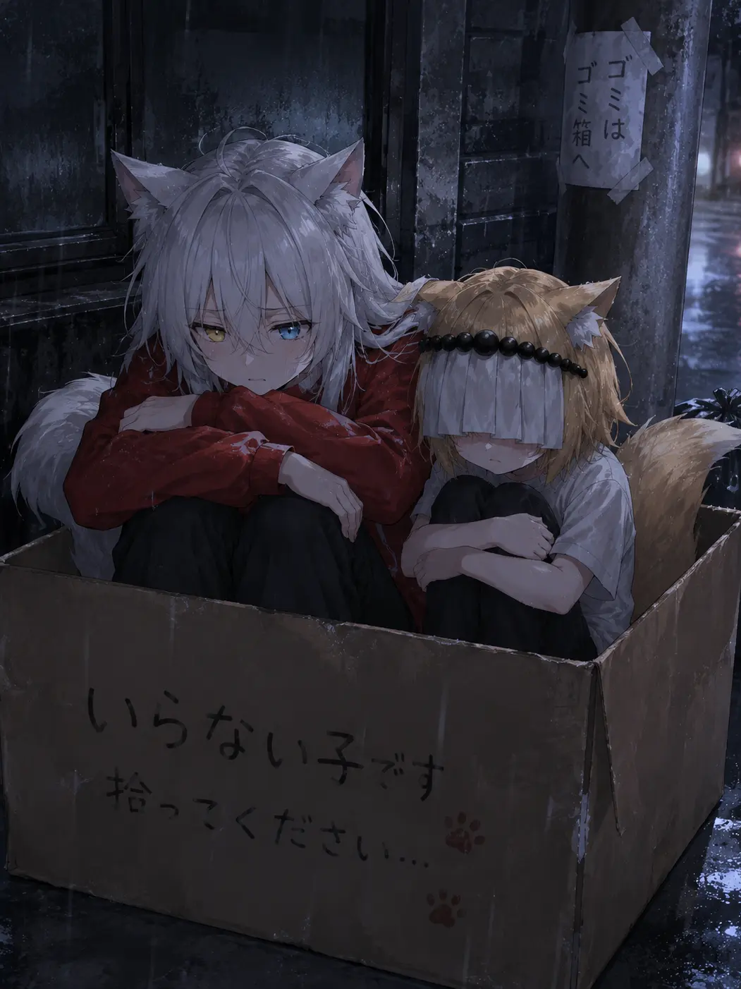 AptCamel0988의 猫と狐拾いました