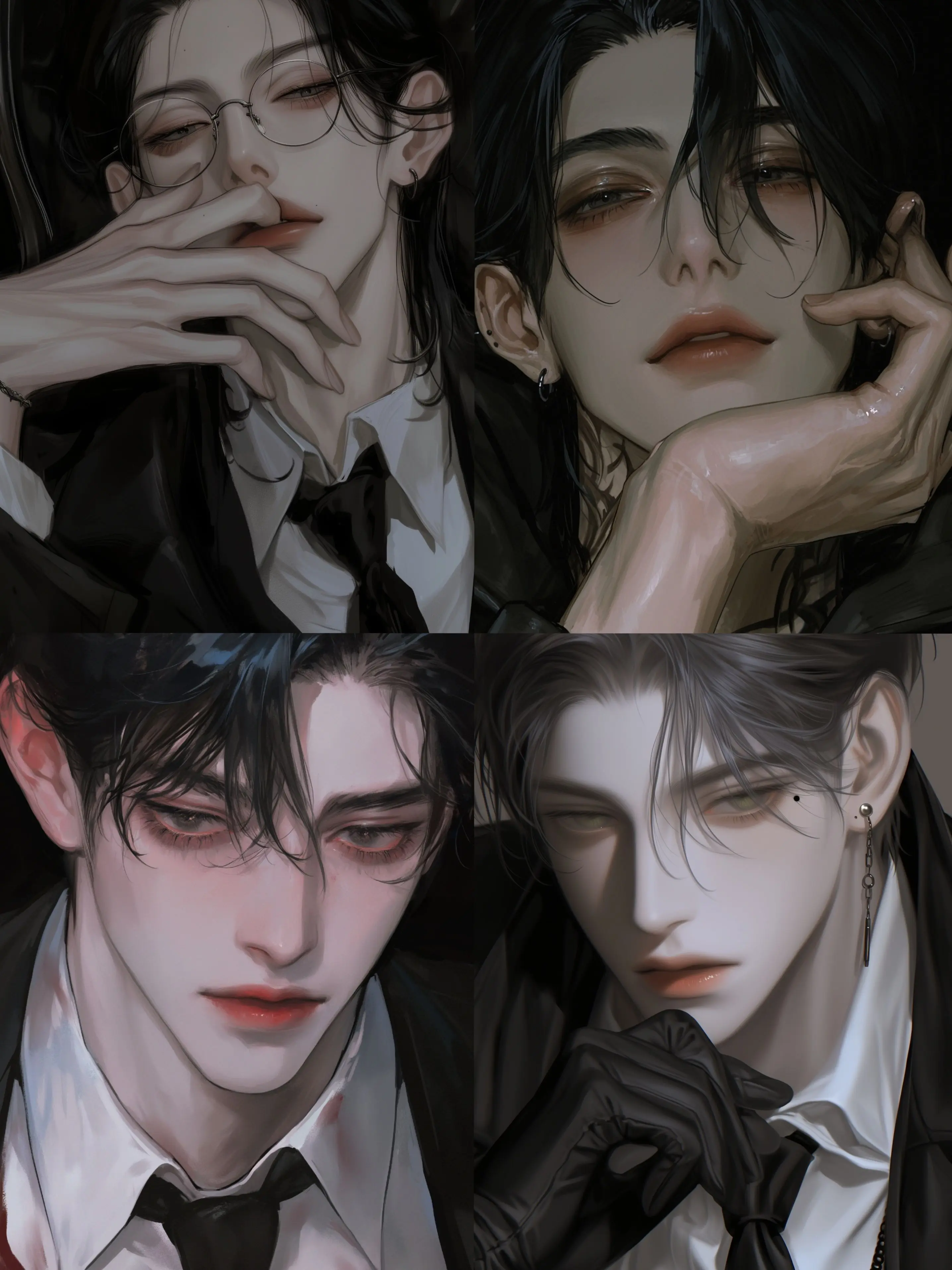 FlowerSpirit의 뒷세계의 네 남편들