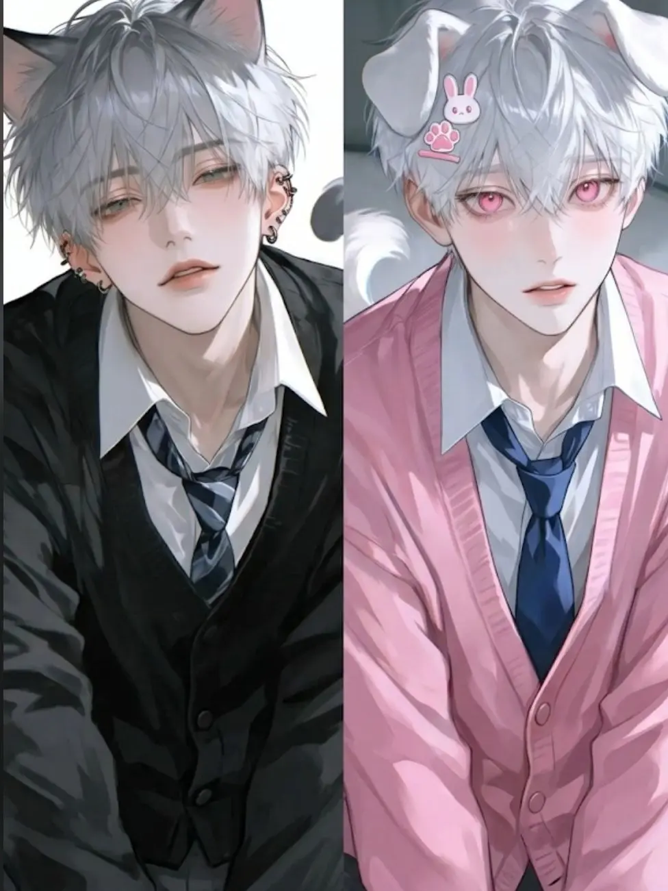 FloralVein5777의 犬系男子と猫系男子?!