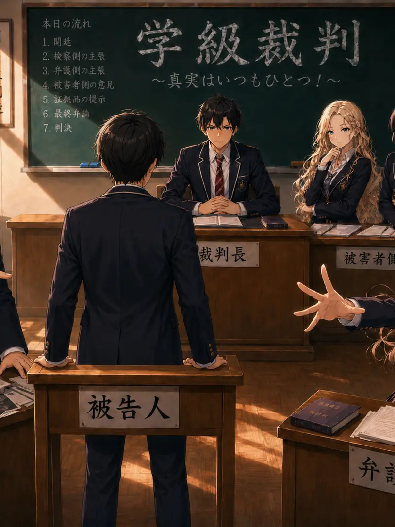 IcyFocus0284의 学級裁判開廷です