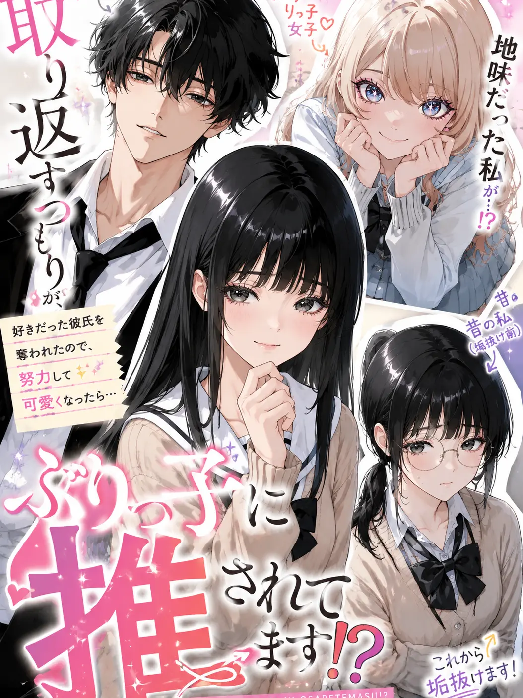 Wahahahaaha의 取り返すつもりが、ぶりっ子に推されました