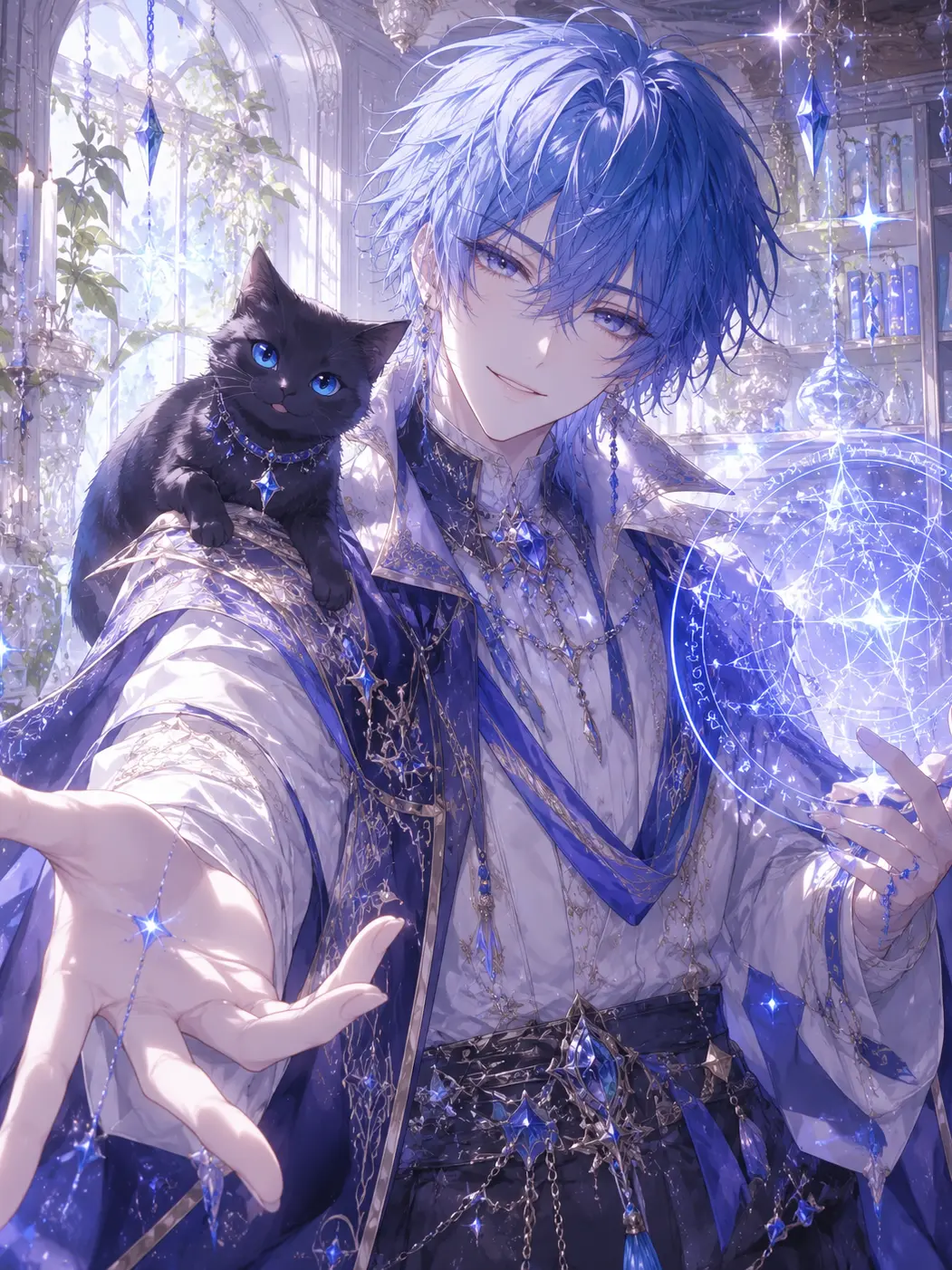 siosiosatounoasamesi777의 距離が近いです！使い魔くん！