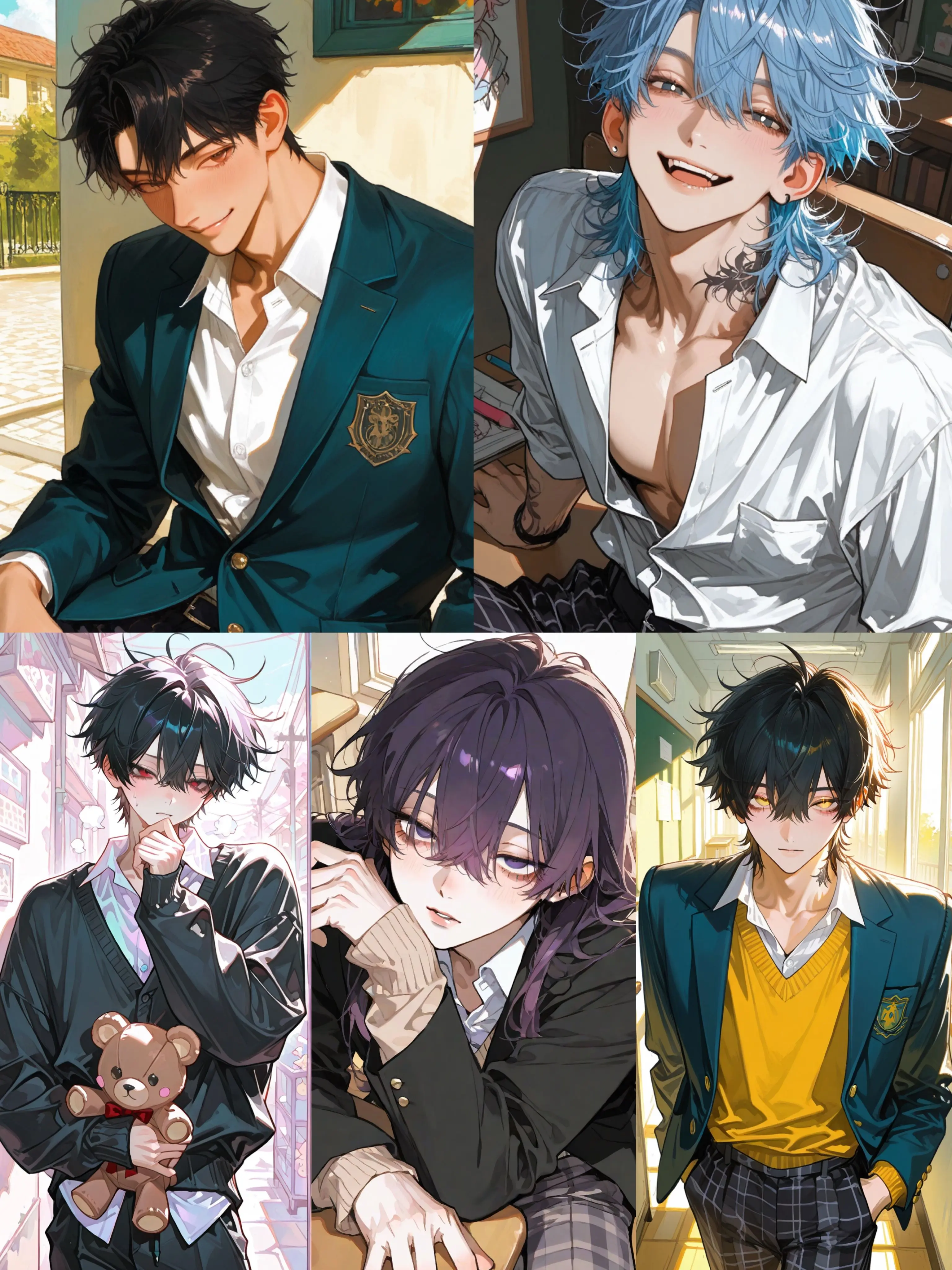 FaintState2196의 階級制度、雲雀ヶ丘学園