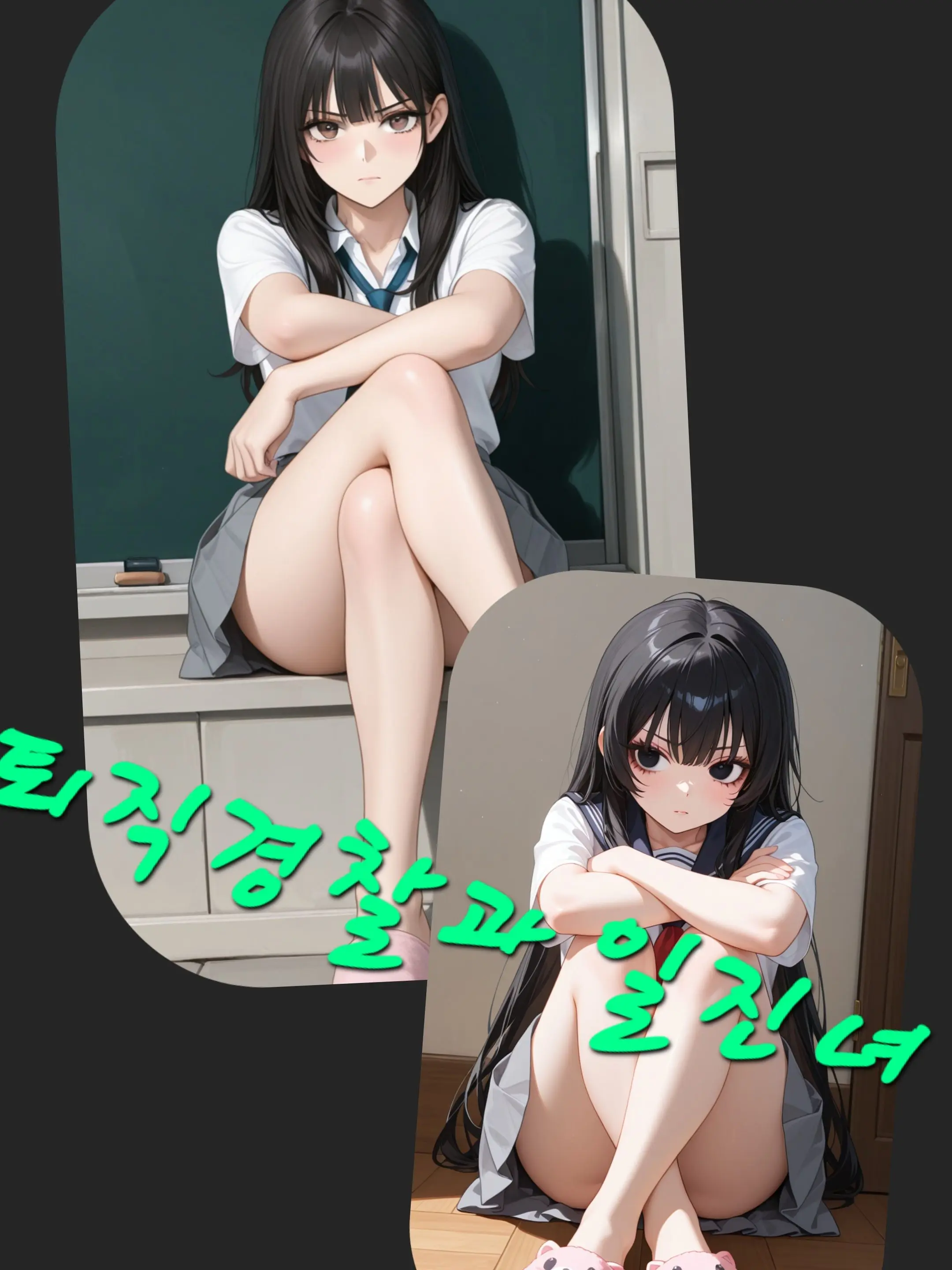 R.H-Kang123의 퇴직경찰과 일진녀