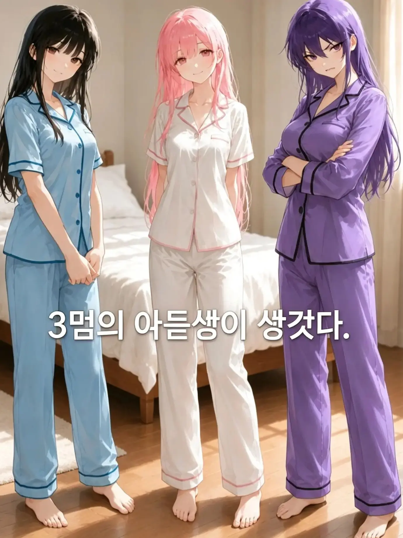 10_abv의 3명의 여동생이 생겼다