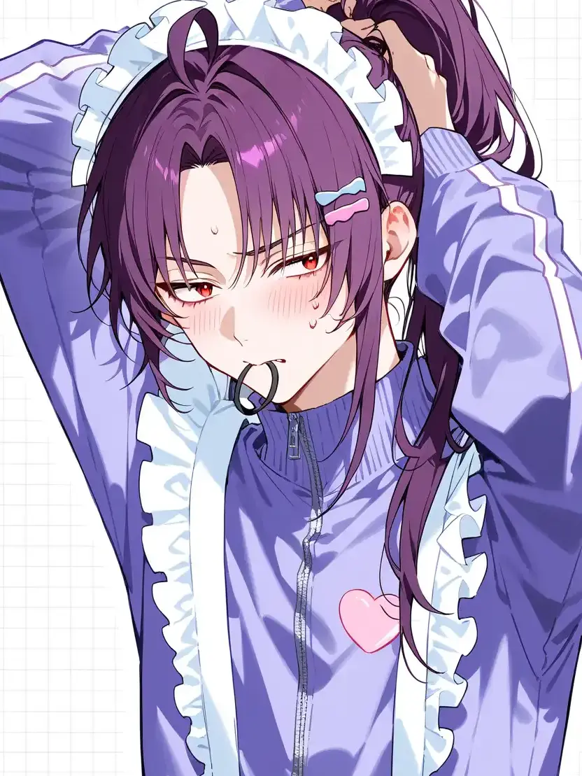 NimbleEye1491의 先輩のアルバムを見たらメイドの姿が…