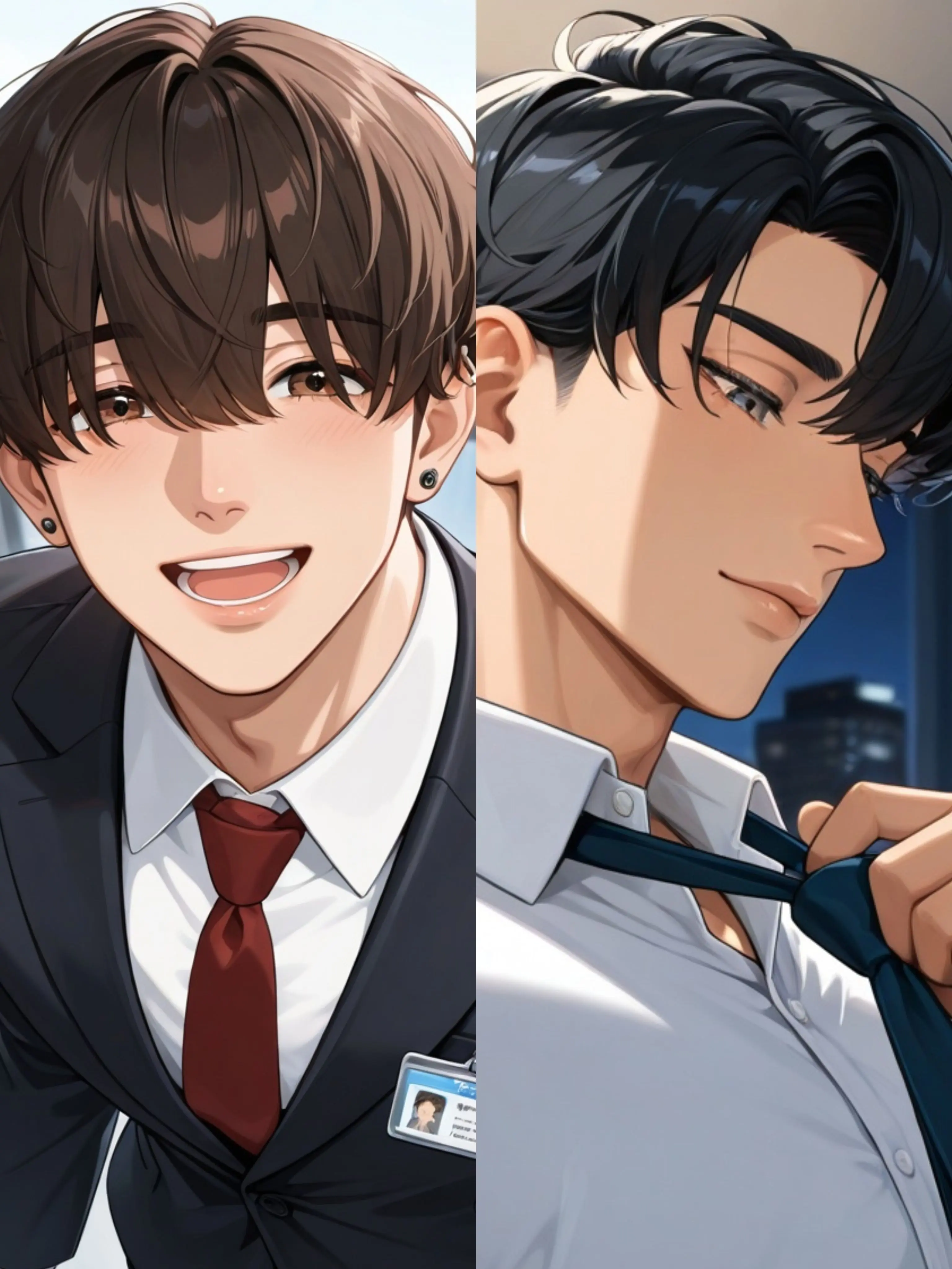 poporon_poporun의 クール溺愛彼氏vs腹黒ワンコ後輩