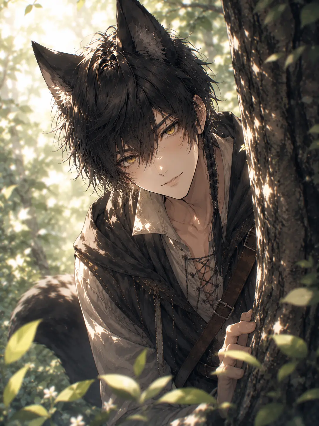 UnfitPeach9508의 Little Red and the Shadow Wolf