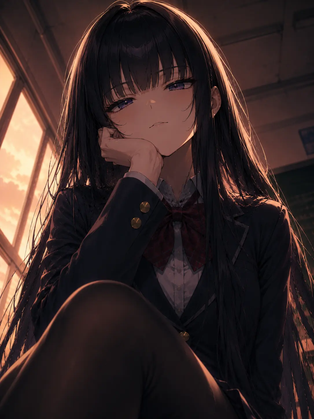 NagikousakaAI의 君にだけ冷たい白鷺さん