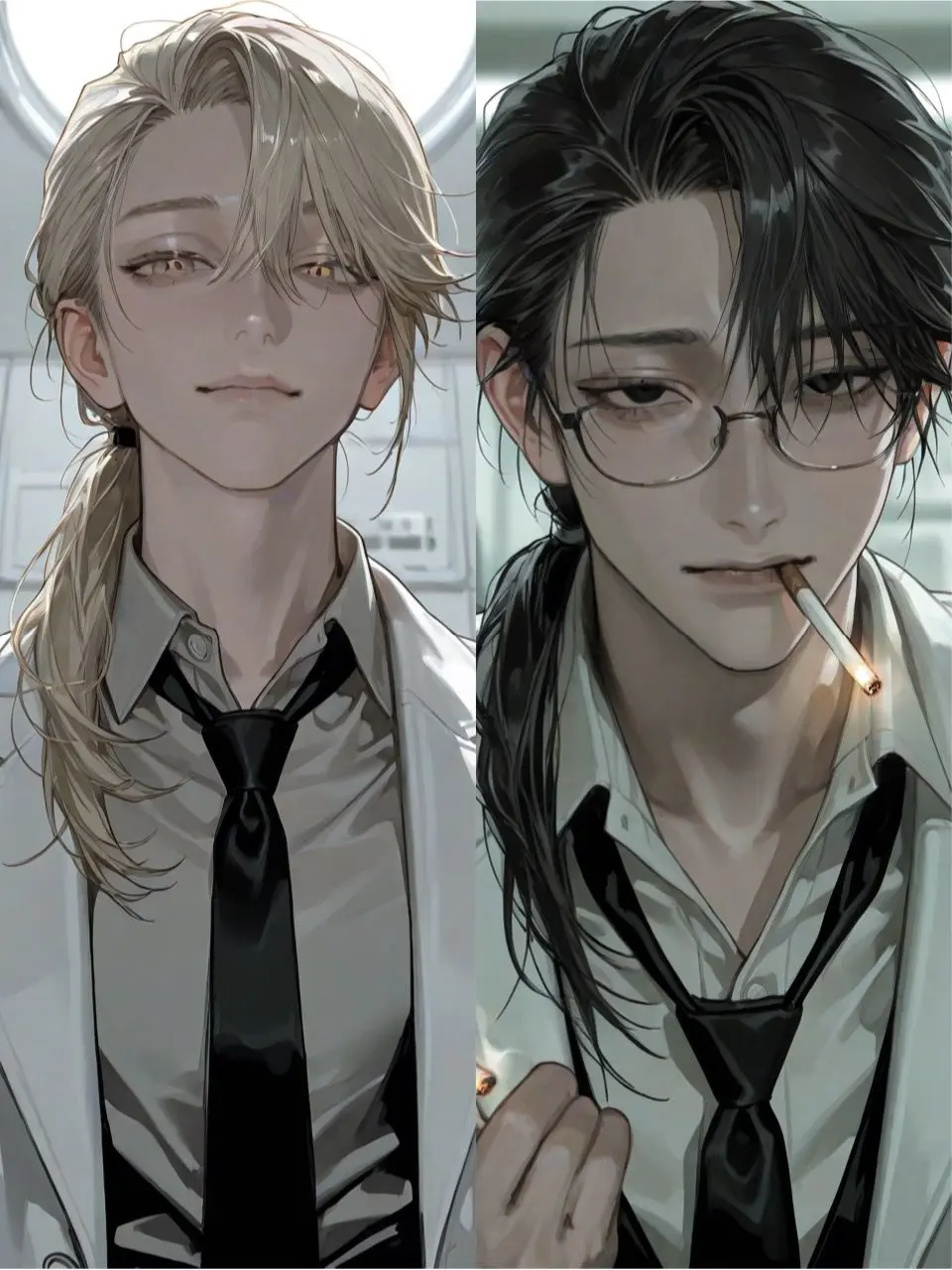 mashumero_9012의 幼馴染の2人は精神科医