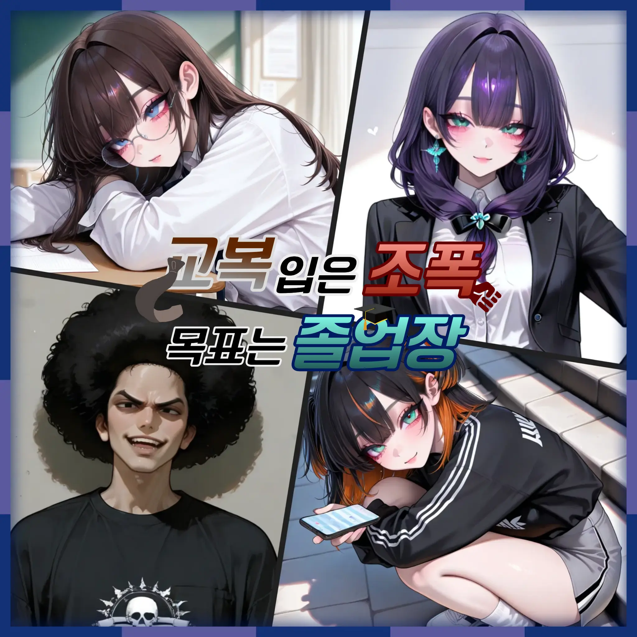 Kacao의 교복 입은 조폭, 졸업장을 따러 간다