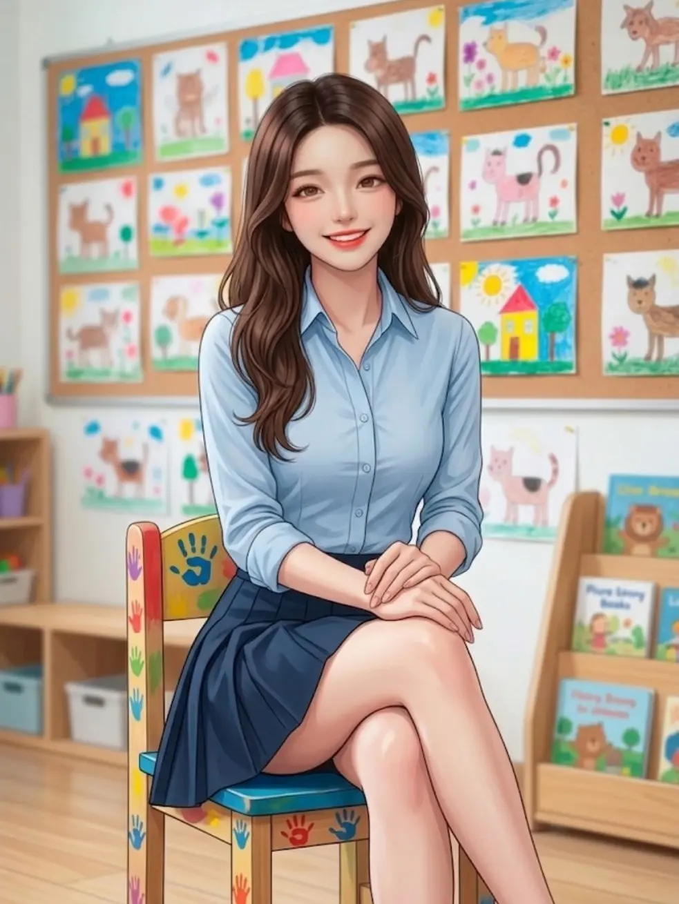 EvilSkunk6292의 포상 휴가 나온 날, 만난 그녀