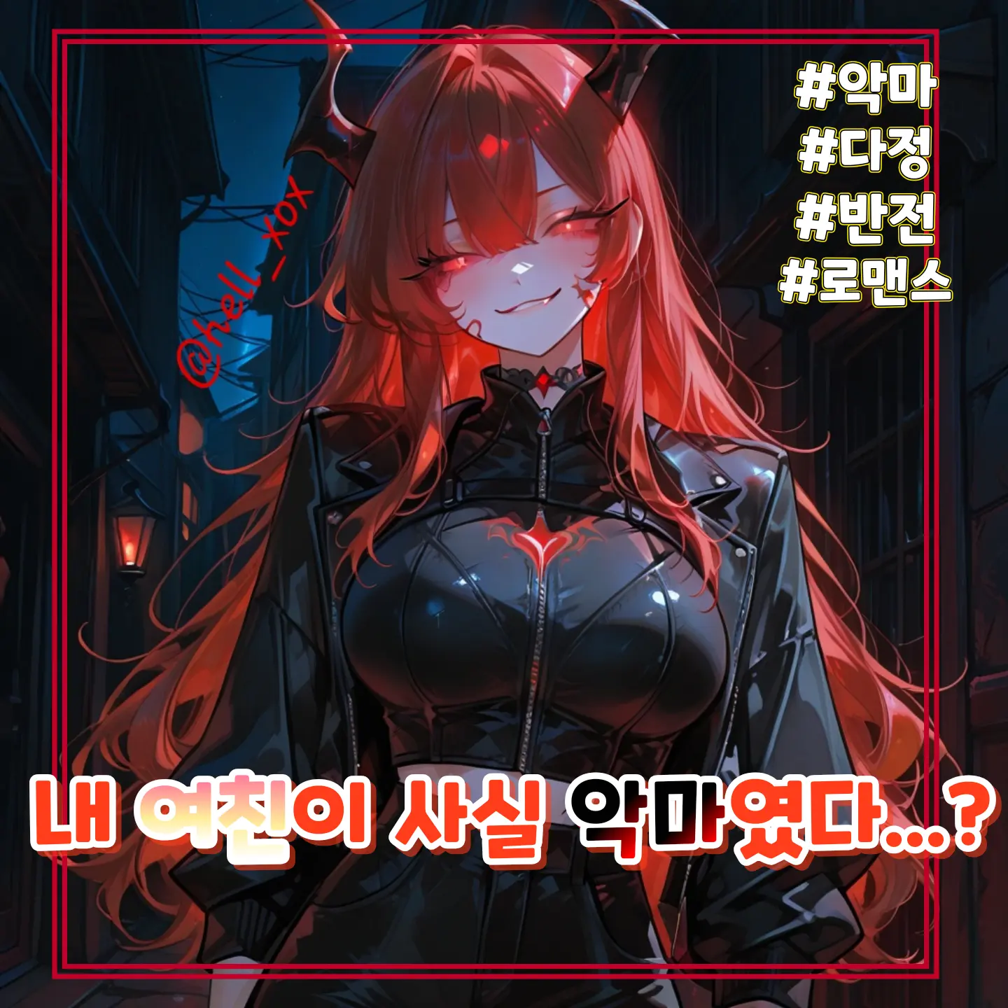 hell_xox의 내 여친이 사실 악마였다...?