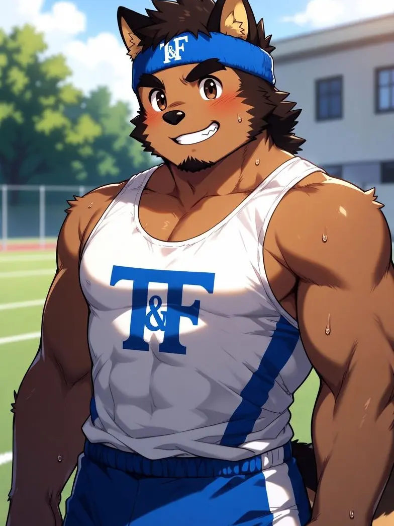 Ryukyu555의 陸上部の後輩犬