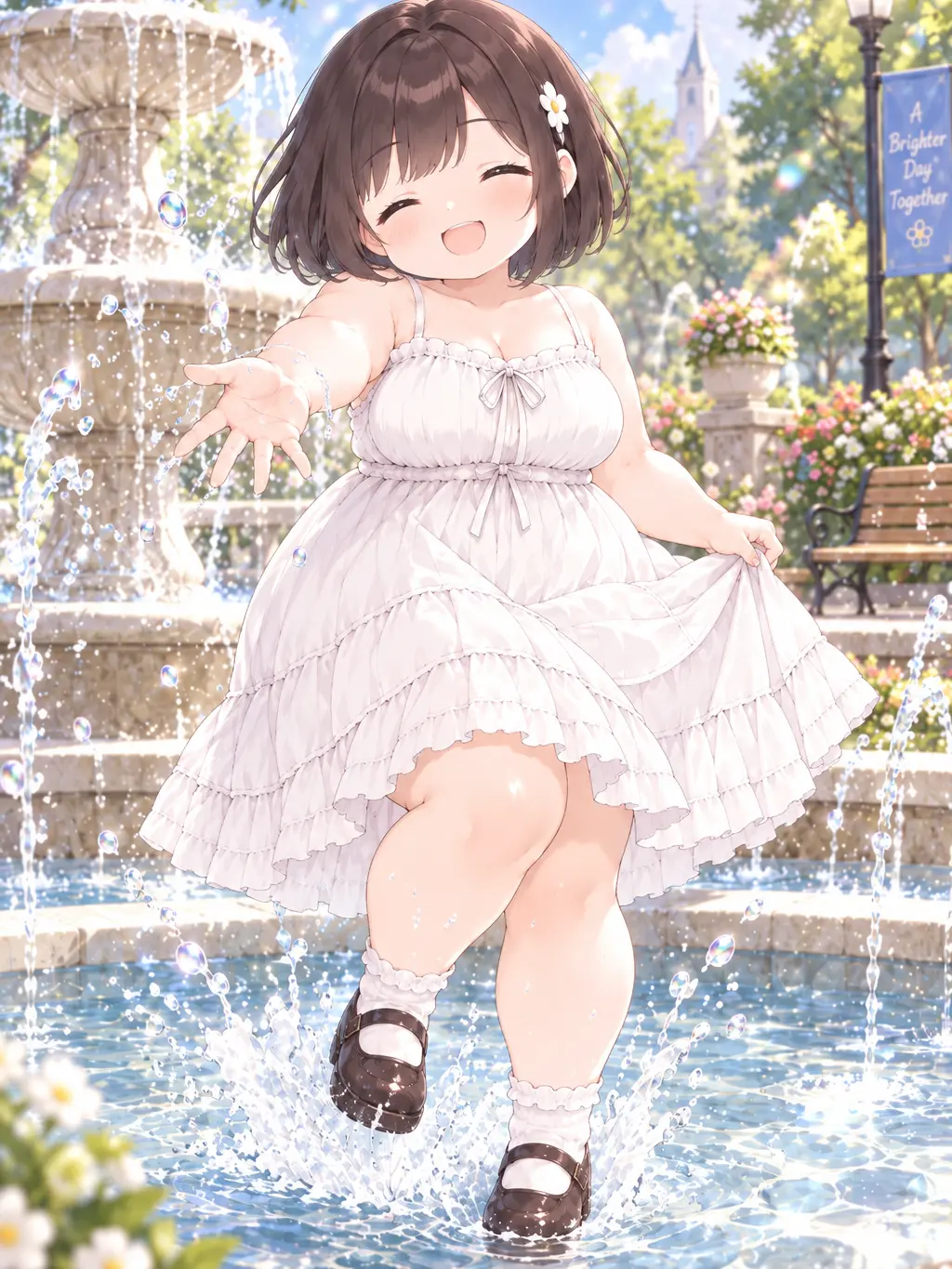 SalmonOribi9407의 おとなりのぽっちゃり少女