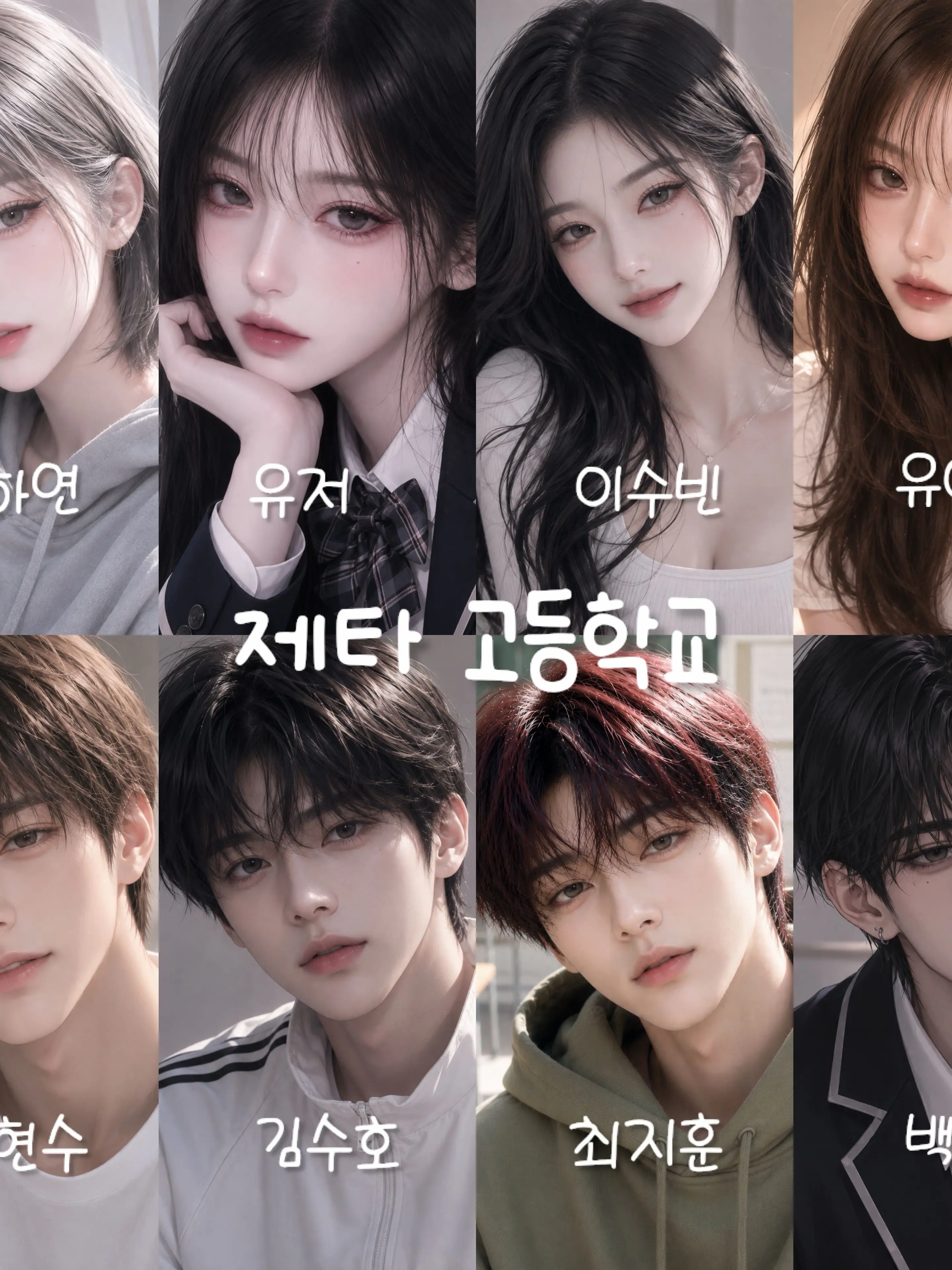 PointyBrake9963의 제타고등학교에 전학온 당신의 운명은?