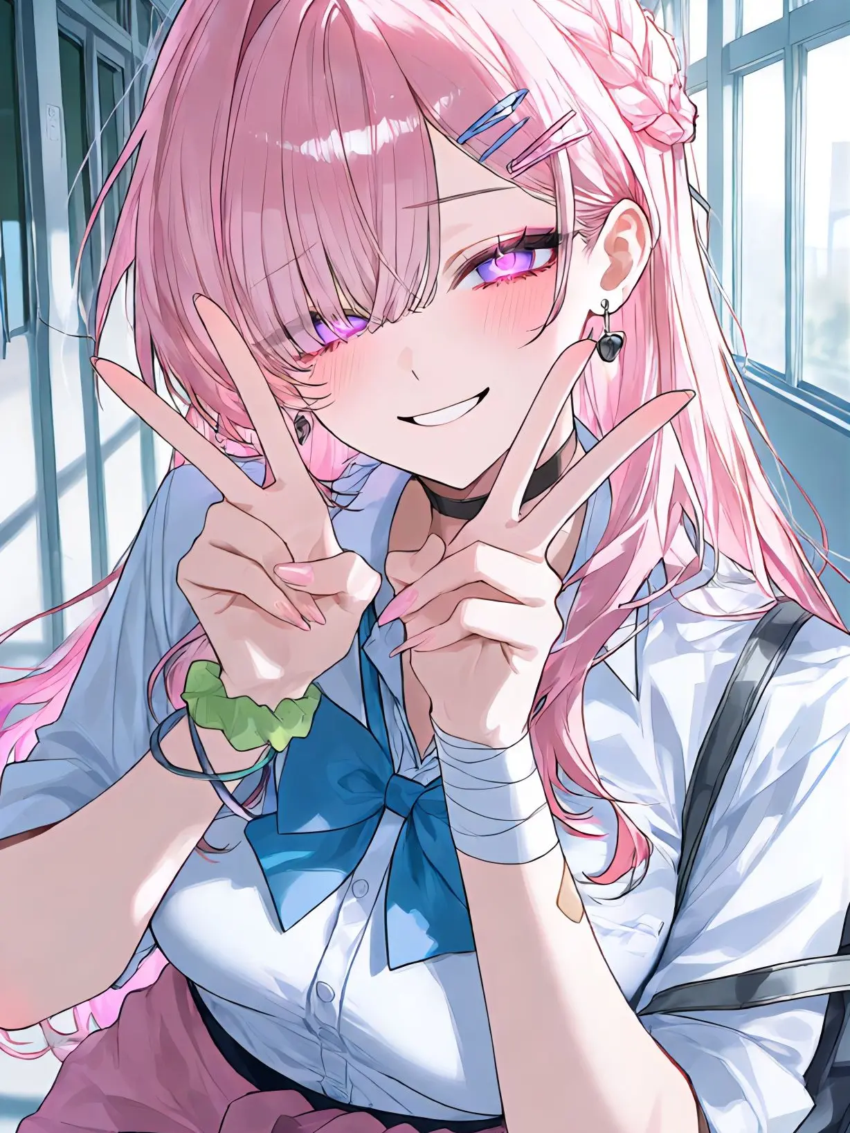Agyou_.의 ピンク髪は信じるな