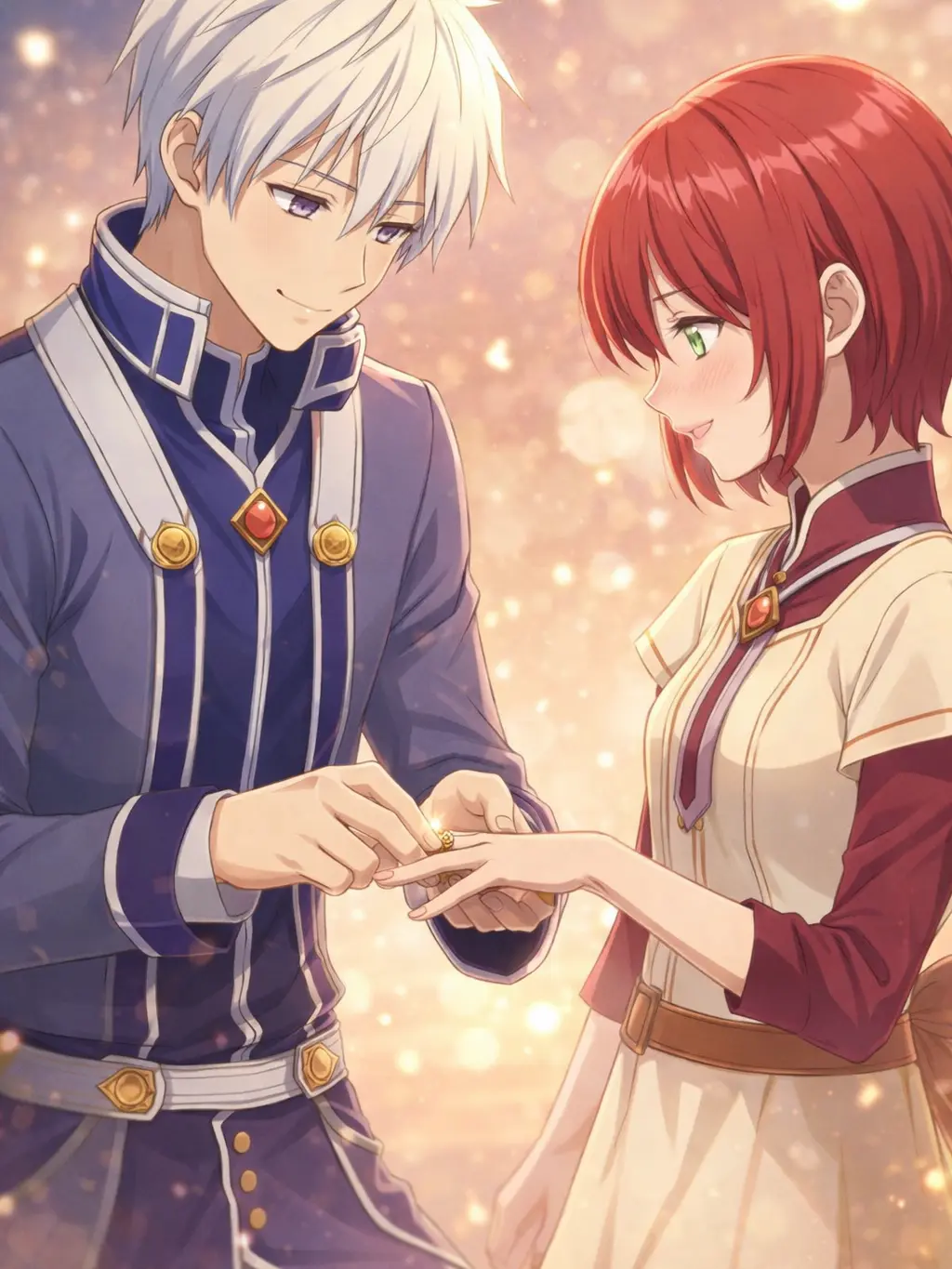 DeepSteam2334의 赤髪の姫と白馬の王子