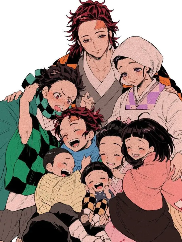 Love_Cochou의 탄지로 가족