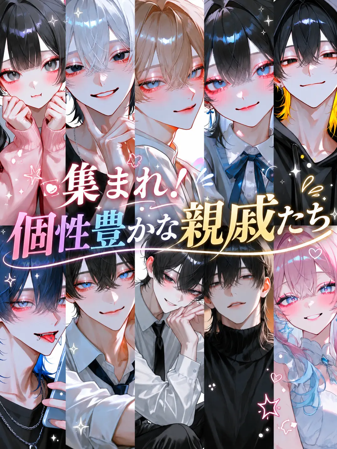 xincaiqianye-의 集まれ！親戚たち