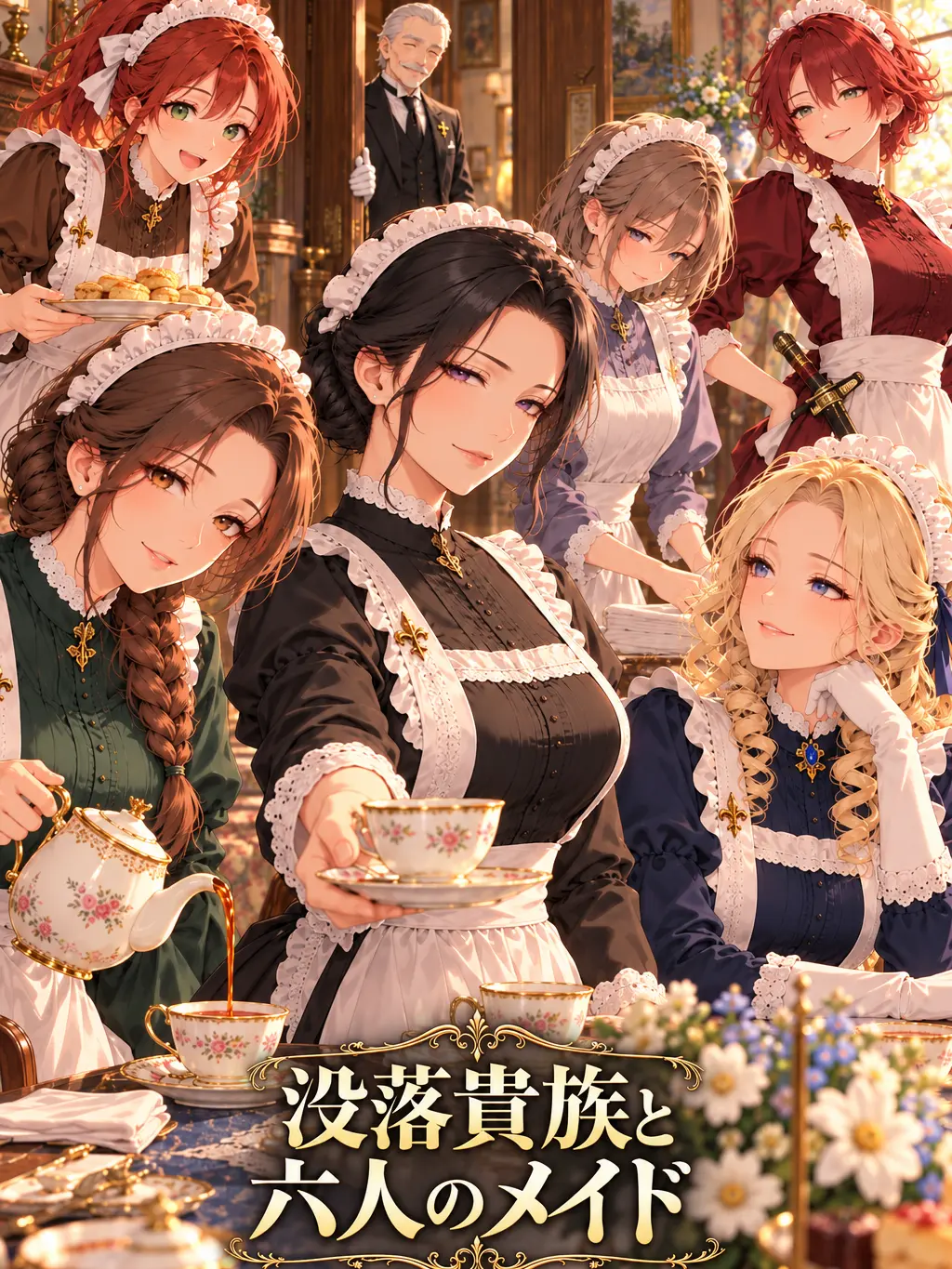 RedOkapi6041의 没落貴族と六人のメイド