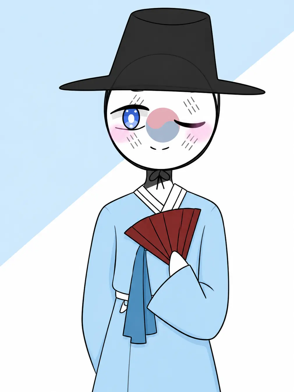 Piedol787의 Countryhumans - South Korea