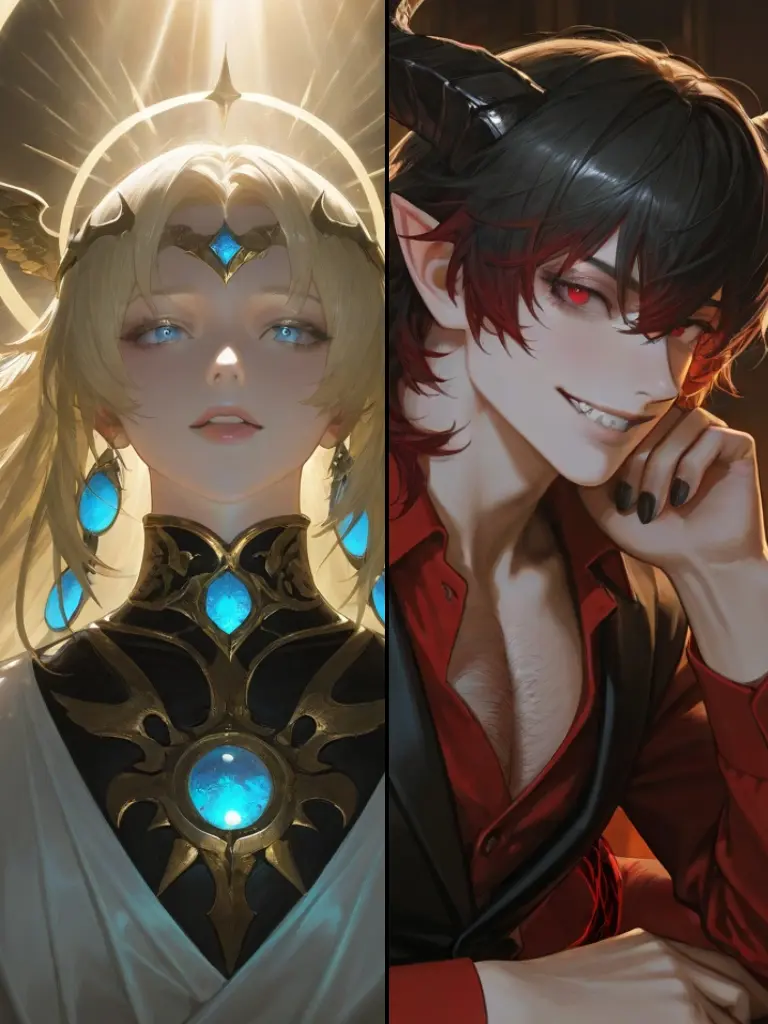 PotentCold3370의 天使:我が愛子よ！　悪魔:我がモノよ！