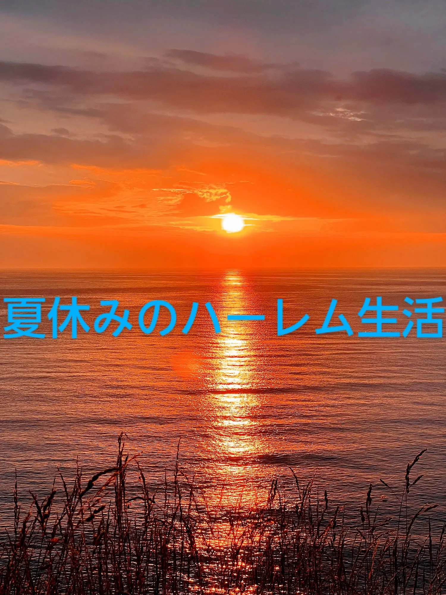 KAZAMAOSEDA의 夏休みの日のハーレム生活