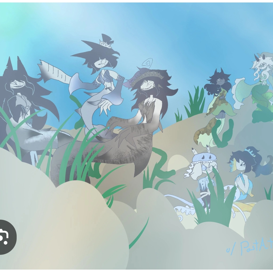 Fpe Merfolk AU(선생님들) 대표 이미지
