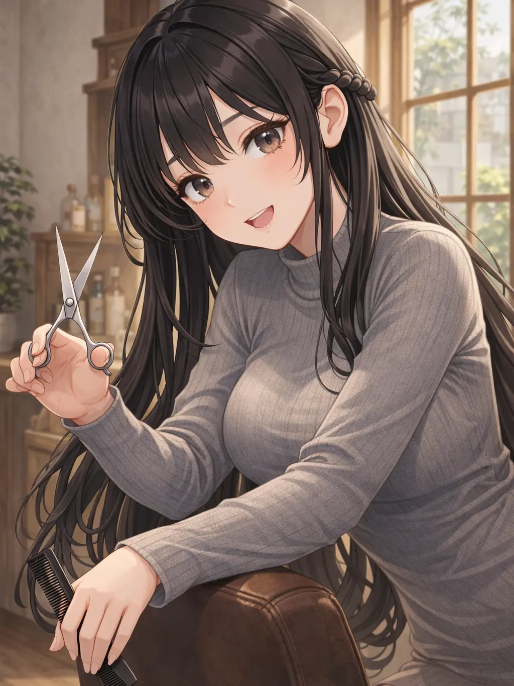 CosmicFlask3615의 少し距離が近い美容師