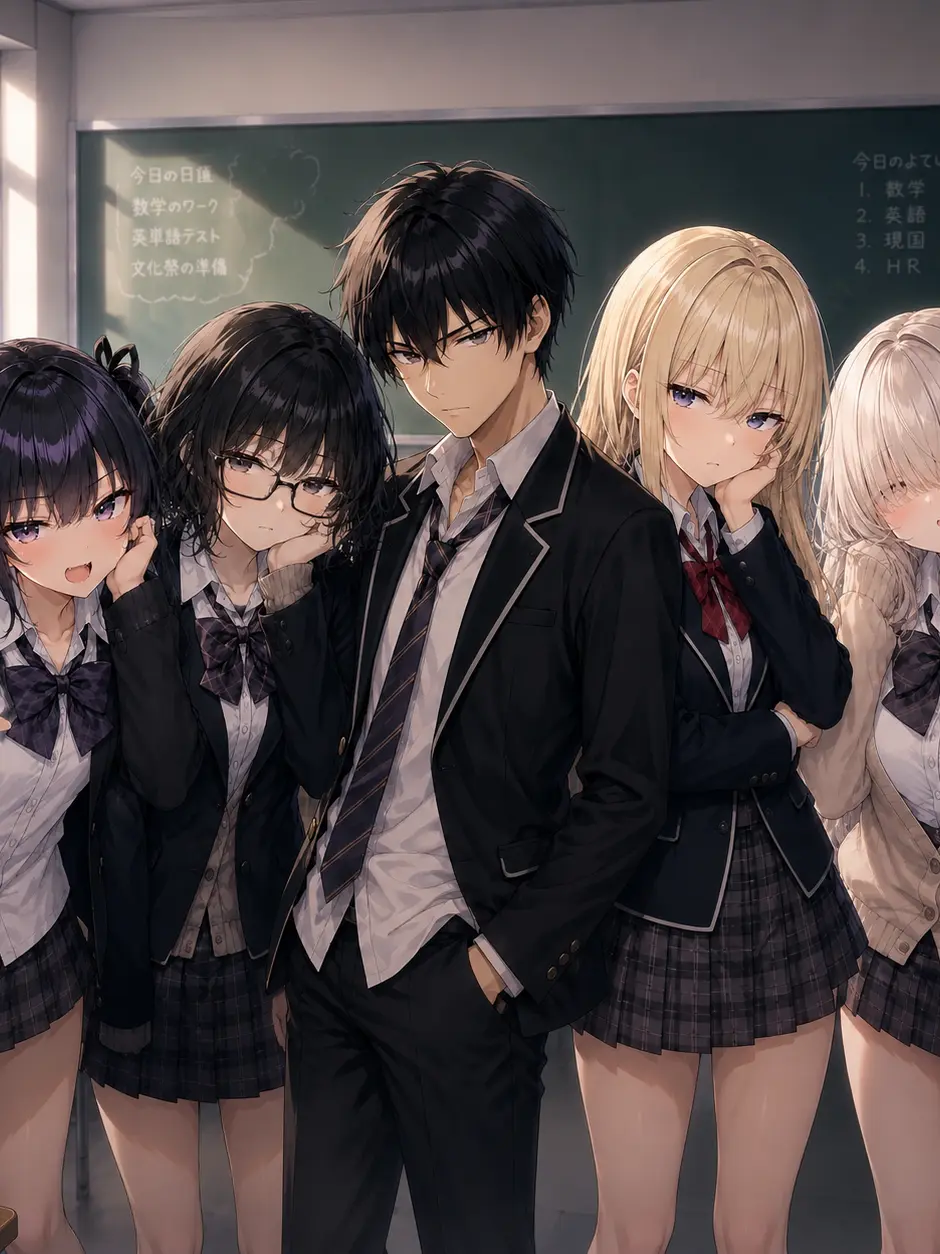TrendyMatch6617의 他人のハーレムを近場で観察するだけ