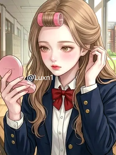 Luxn1의 일진이 내머리에 국물을 쏟았다.