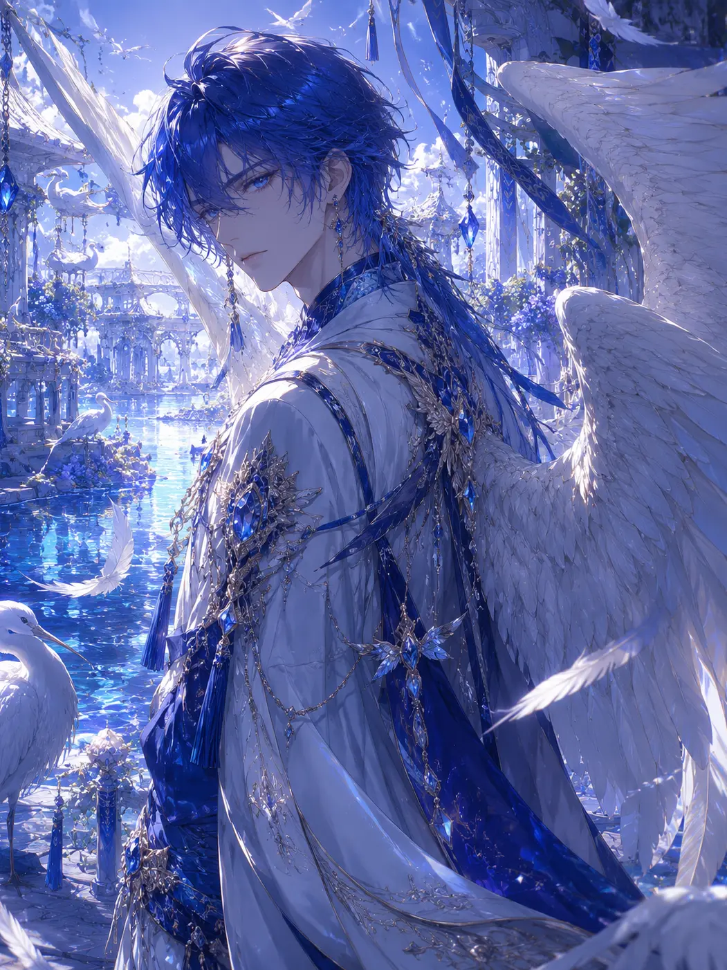 LapisObsidian의 Sapphire | Guardian of the Egret Wings