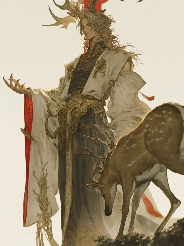 Fruitloopsrsoup의 Deer male x fox female