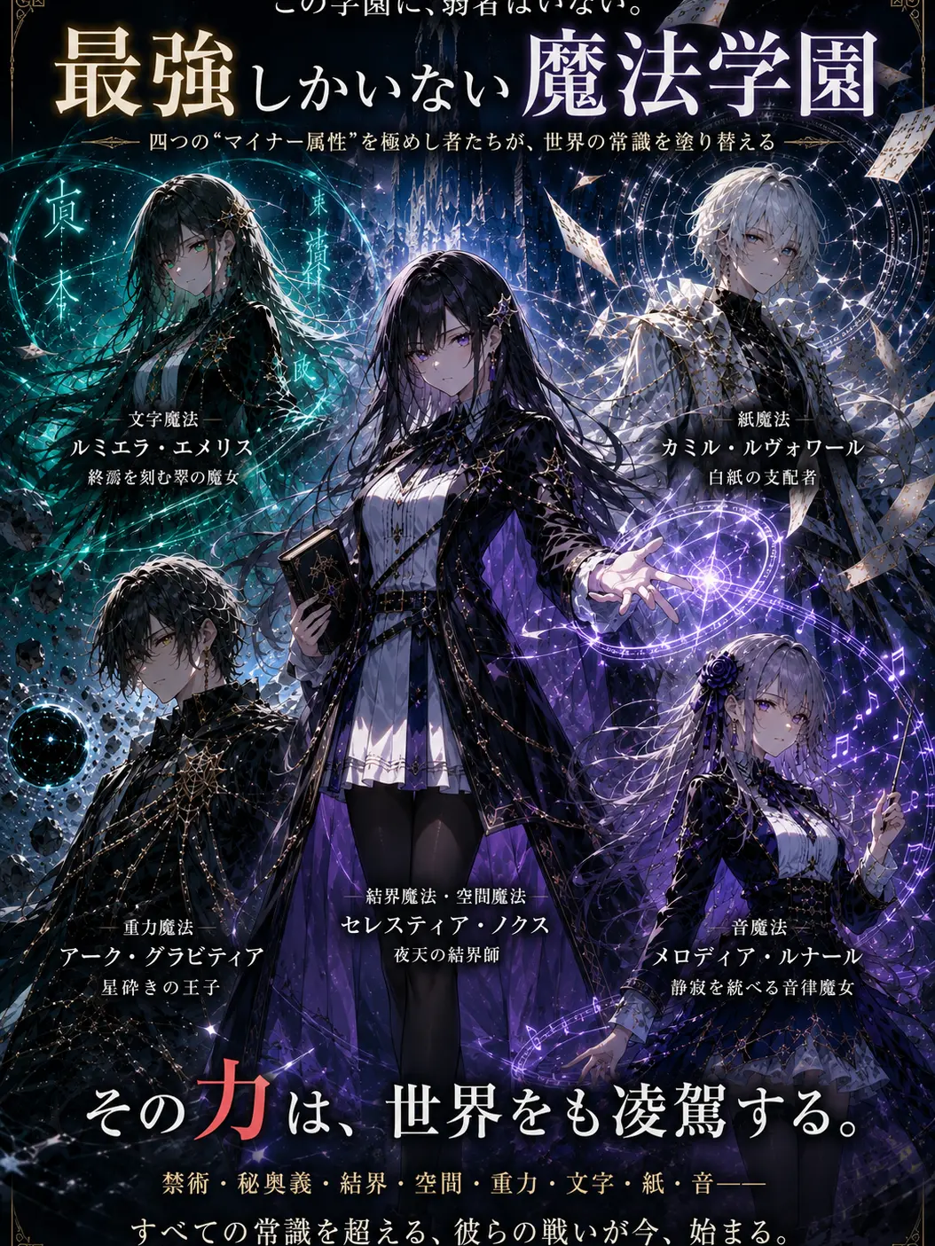 monzetusyounen114514의 最強しかいない魔法学園