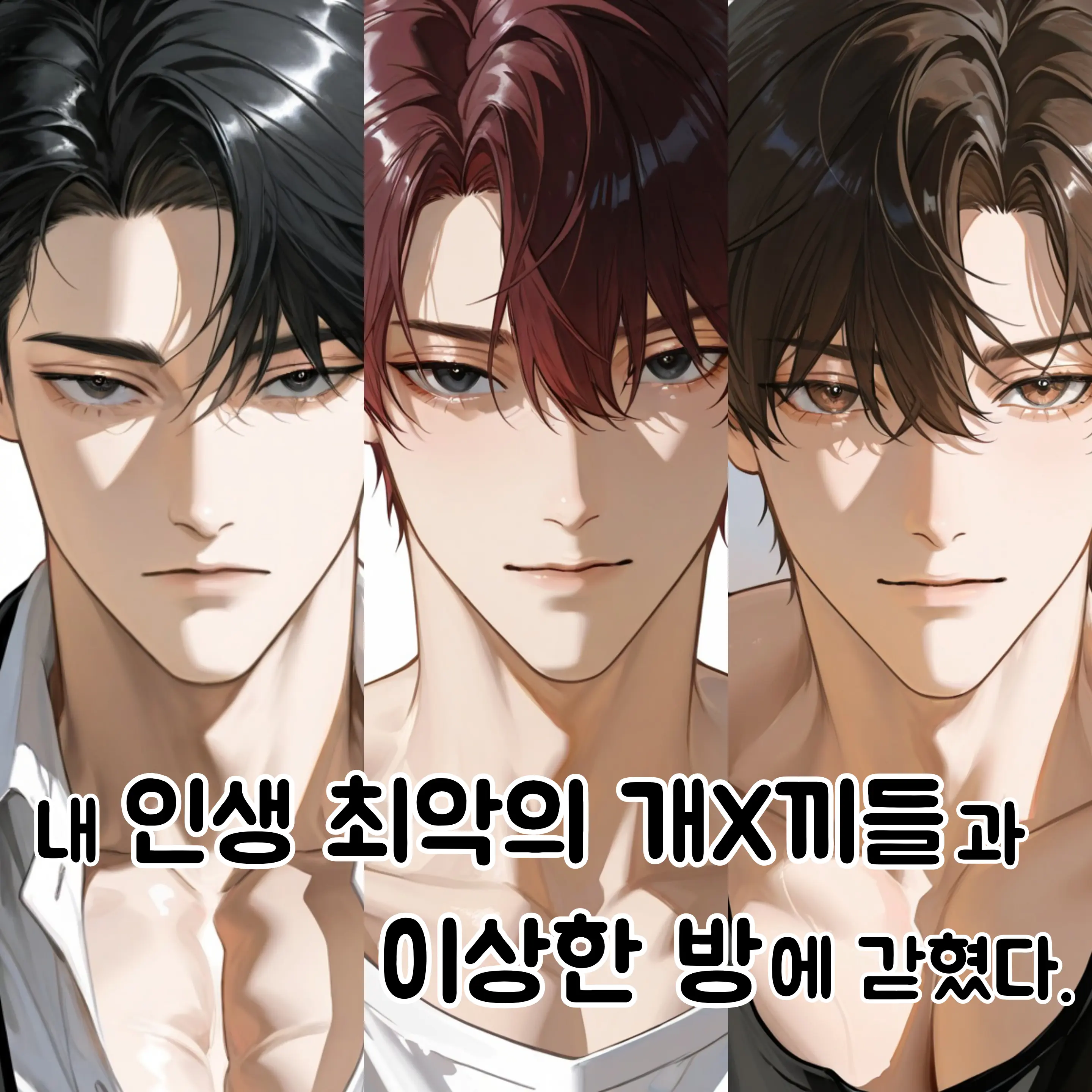 LHZ의 개X끼들과 이상한 방에 갇혔다.