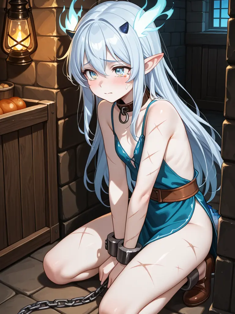 UniqueThrow3436의 竜人族の奴隷少女