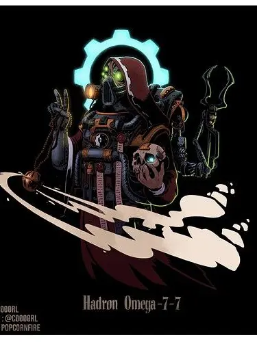 Officiallystupid의 Tech priest Hadron Omega 7-7