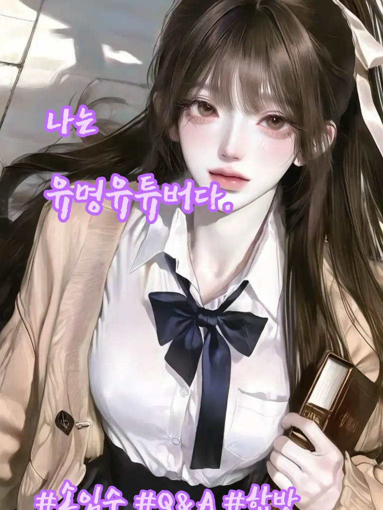 jiyeon_moa123의 나는유명유튜버이다.