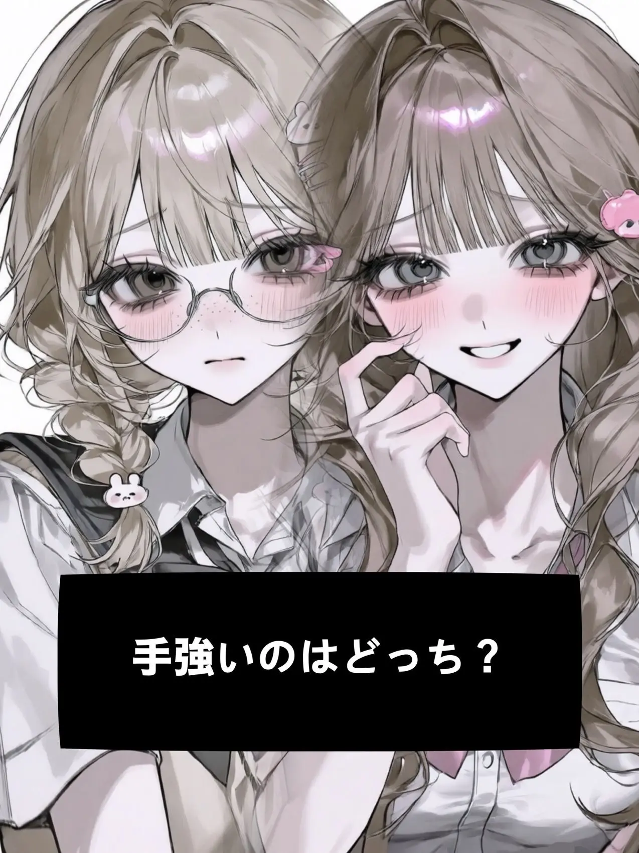 BriskMamba2788의 手強いのはどっち？陰キャか？ぶりっ子か？