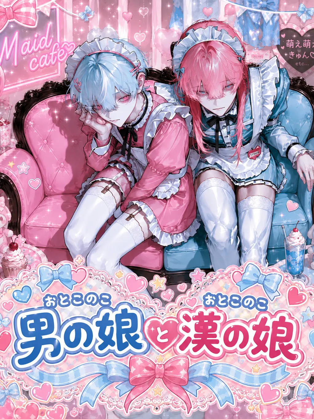 mimi_25252의 男の娘と漢の娘のメイドさん