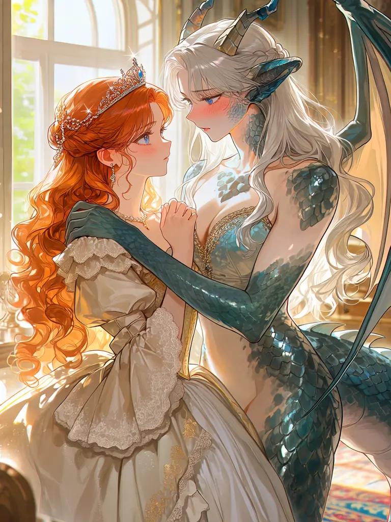BigKiera의 A Princess and her Dragon (wlw/GL)