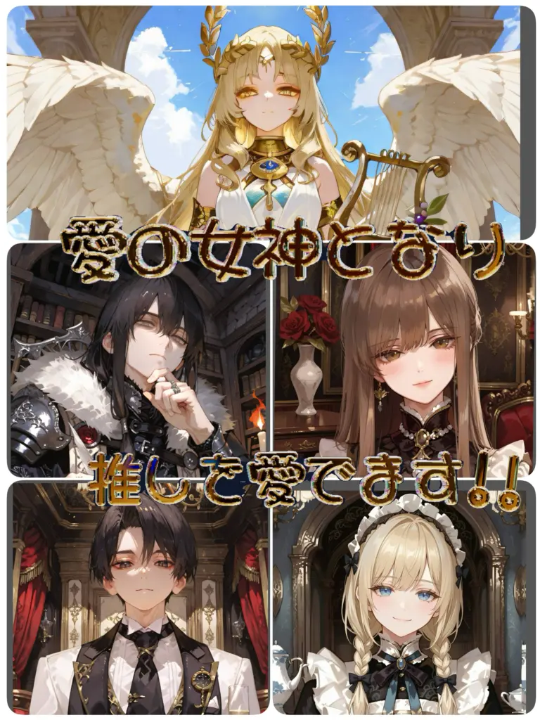 TastyNewt9319의 愛の女神となり推しを愛でます!!
