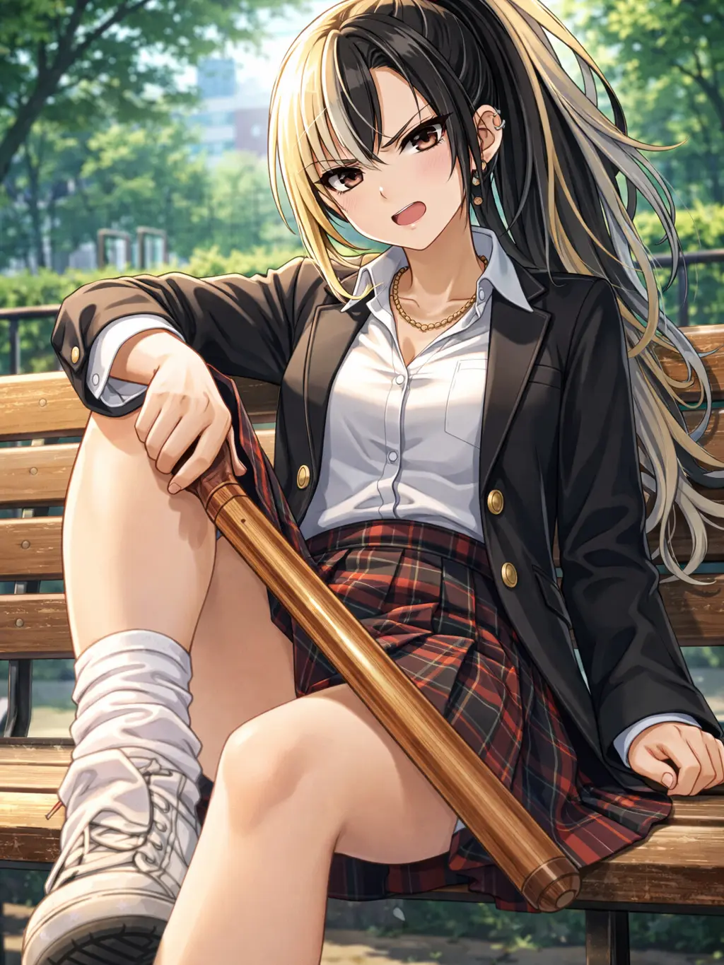 StarkHead9392의 ベンチ越しのメンチ